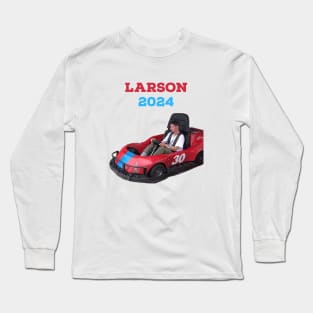 President Larson Long Sleeve T-Shirt